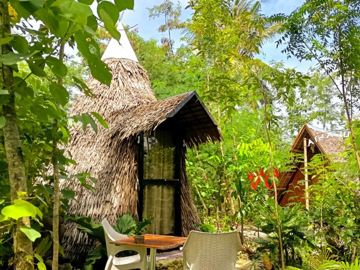 Archery-Asia Nipa Huts Moalboal Kültér fotó