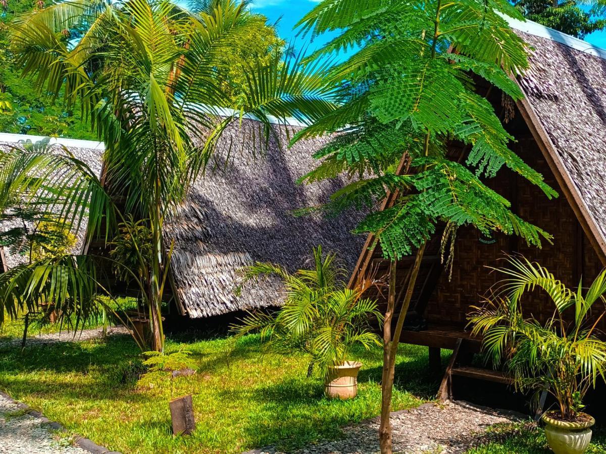 Archery-Asia Nipa Huts Moalboal Kültér fotó