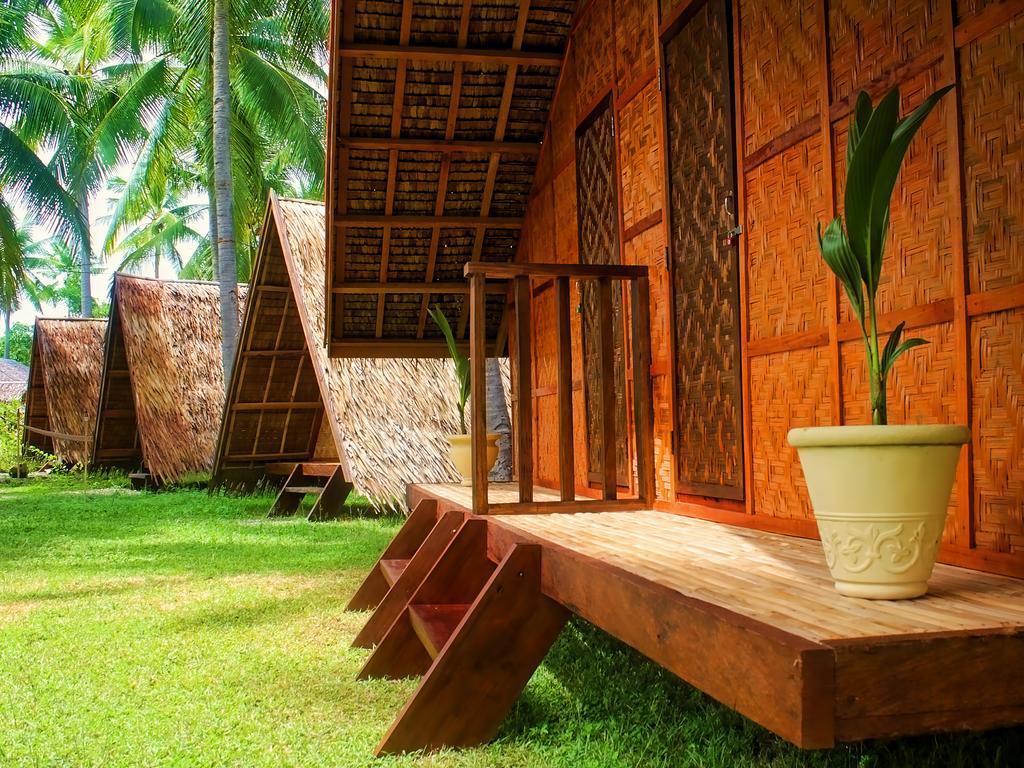 Archery-Asia Nipa Huts Moalboal Kültér fotó