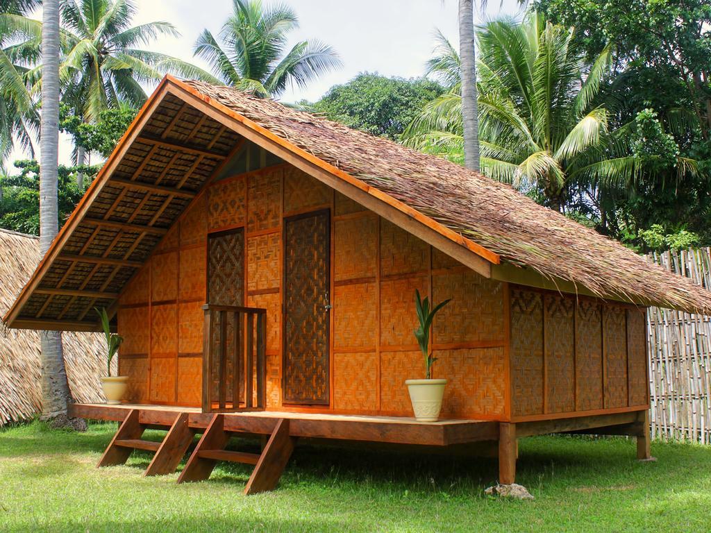 Archery-Asia Nipa Huts Moalboal Kültér fotó