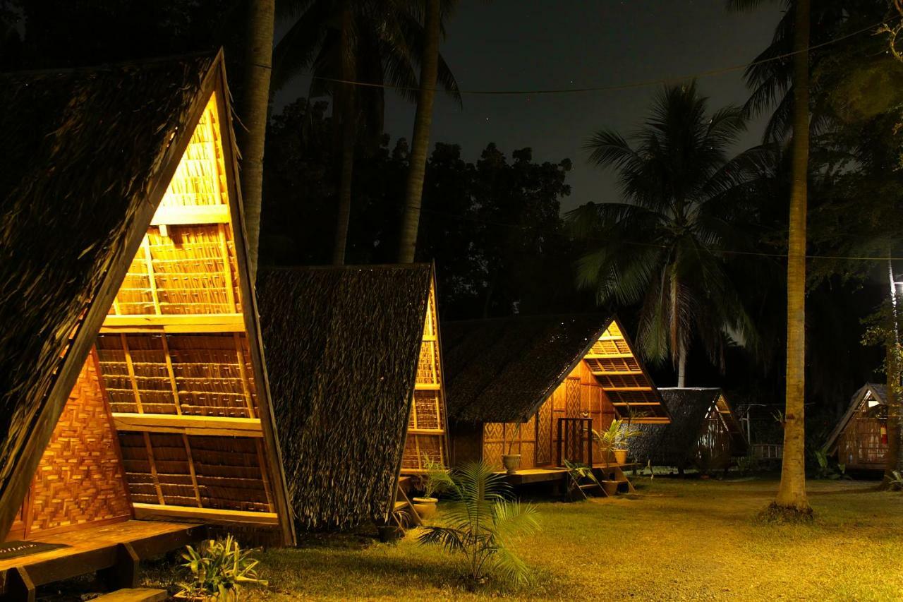 Archery-Asia Nipa Huts Moalboal Kültér fotó